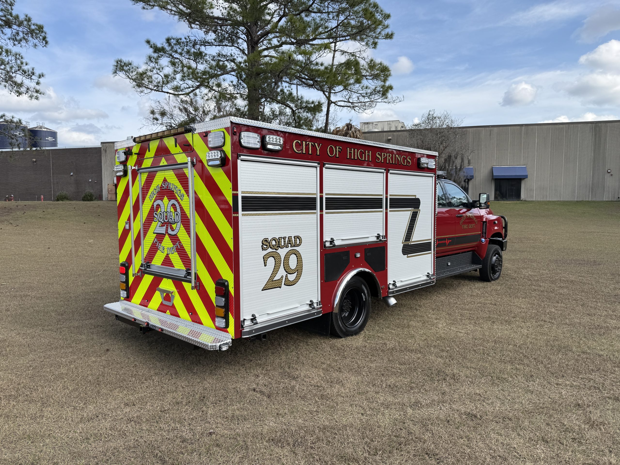 High Springs mini rescue, rear passenger side